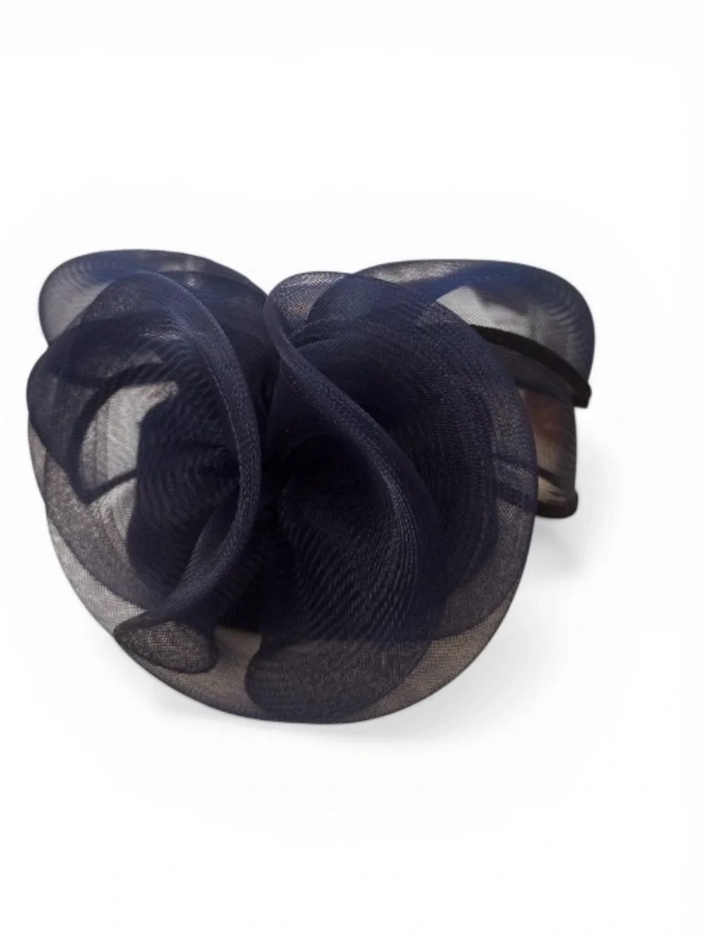 Sylvia New York vintage pillbox ladies navy hat
